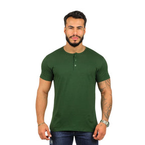 Camisa Henley Pullover